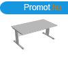 rasztal, egyenes, fmlbbal F-121FL, mret:160x80x75 natr