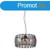 Design fgglmpa fekete fstveggel, kerek, 6-os - Mochan