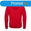 B&C cipzras kapucnis frfi pulver O48, Red-XS