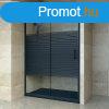 Welland SD-130 elhzhat zuhanyajt - 130 cm - fekete profil