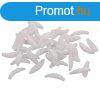 Csali Soft Worms kenyrkukac 50 db fehr csomagols 1 szett