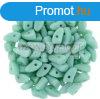 Czech Mates Prong - Turquoise Green - 3x6mm