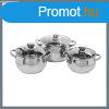 Bachmayer 6 rszes rozsdamentes acl lbas szett BM-3003