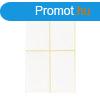 Etikett cmke, 40x70mm, 15 lap, 4 cmke/lap