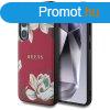 Guess Grained Printed Flower Pattern MagSafe-kompatibilis to