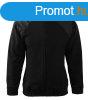 MALFINI Fleece fels Jacket Hi-Q - Fekete | XXL