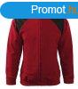 MALFINI Fleece fels Jacket Hi-Q - Marlboro piros | L
