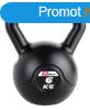 Fles slyz, Kettlebell 6 kg, cementes, fekete EB Fit