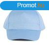 KP116 t paneles pamut baseball sapka K-UP, Sky Blue-U
