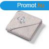 BabyOno frdleped kapucnis bambusz 100x100cm szrke koala 