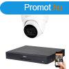 Dahua 1 dome kamers 8MP 4K kamera rendszer szett 30 mter 