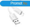 HOCO X107 adatkbel (USB - lightning, 2.4A, 100cm) FEHR App