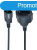 Gembird PC-SFC14M-01 Power adapter cord (C14 male to Schuko 