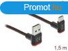 DeLock EASY-USB 2.0 Cable Type-A male to USB Type-C male ang