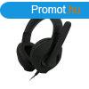 Gamer fejhallgat C-TECH Nemesis V2 (GHS-14BK), casual gamin