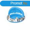 Gyermek felfjhats medence tetvel Bestway Zebra 97cm x 66c