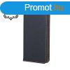 Geniune Leather Smart Pro knyvtok iPhone 16 Plus - fekete