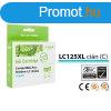 Brother -hz, utngyrtott LC125XL cin tintapatron