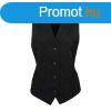 Premier Workwear Ni mellny szatn htrsszel - Fekete | 2X
