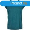 Build Your Brand Laza ni pl felhajtott ujjakkal - Teal | 
