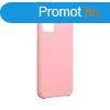 iPhone 14 Plus (6,7") szilikon tok, matt, velr bels, 
