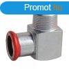 FixTrend Steel Press sznacl knyk, rvid, 15mm tok - 3/8&