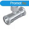 FixTrend Inox press T-idom, menetes ggal, 15 - 1/2" - 