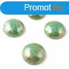 Cseh veg kaboson - Turquoise Green Picasso - 18mm