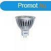 LED spot, MR16, 4W, 12V, COB, meleg fehr fny,50