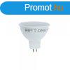 LED spot MR16, 5W, 12V, 110 SMD, meleg fehr fny