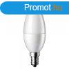 LED gyertya, E14, 4W, 230V, meleg fehr fny