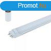 LED fnycs, T8, 60 cm, 9W, 230V, smd 2835, matt veg, meleg