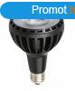 LED spot, PAR30, E27, 30W, 230V, fehr fny, RA80 - Fekete