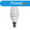 LED gyertya, E14, 6W, 230V, meleg fehr fny - 3db/doboz