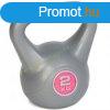 Kettlebell, fles slyz 2 kg manyag bevonattal A-SPORT