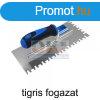 Bautool fogazott glettvas gumrozott soft nyl tigris fogaz