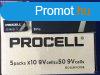 Duracell Procell Constant Power 9V MN1604 NEW Box10 / 50