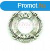 Medl - Lifering - platina szn - 24x22mm
