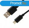 Astrum USB - micro USB fekete csomagolt adatkbel 1.5M CB-U2