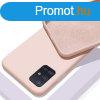 Premium szilikon tok, iPhone 14 Plus, Puder