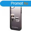 Karl Lagerfeld Gradient Karl and Choupette Apple iPhone 14 P