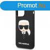 Karl Lagerfeld Liquid Silicone Karl Head Apple iPhone 14 Pro