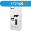 Karl Lagerfeld IML Glitter Karl and Choupette NFT Apple iPho