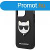 Karl Lagerfeld PU Saffiano Choupette Head Apple iPhone 14 Pr