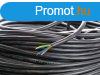 Mt 3x1,5mm2 sodrott vezetk fekete