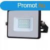 10W LED reflektor Samsung Chip Fekete 3000K V-TAC