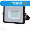 20W LED reflektor Samsung chip fekete 6400K - PRO441