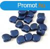 Ginko - cseh prselt ktlyuk gyngy - Matt Metallic Blue - 