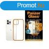 PanzerGlass ClearCase iPhone 12/12 Pro narancssrga AB tok