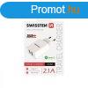 Tlt Swissten Smart IC 2.1A 2 USB konektorral, fehr